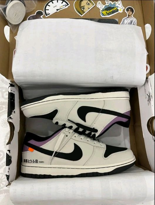 Кроссовки nike x initial D(ae86) 41, 42,43,44,45 новые кастом, концепт ...