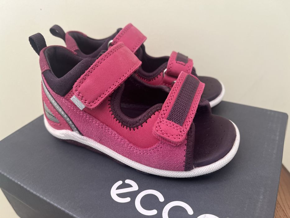 Ecco biom mini 23 р ( 15 см) босоножки сандалии босоніжки