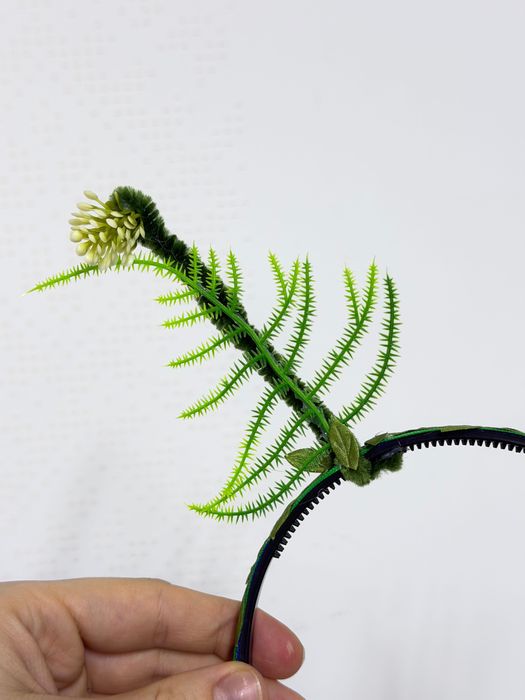 Обруч зелений жучок метелик для хлопчика чи дівчинки