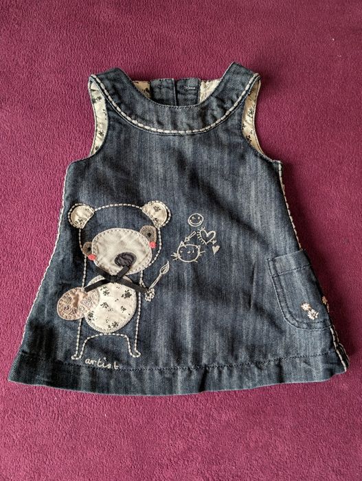 Sukienka niemowlęca Next roz. 3-6mies.