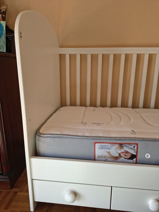 Berço/Cama Branco Ikea