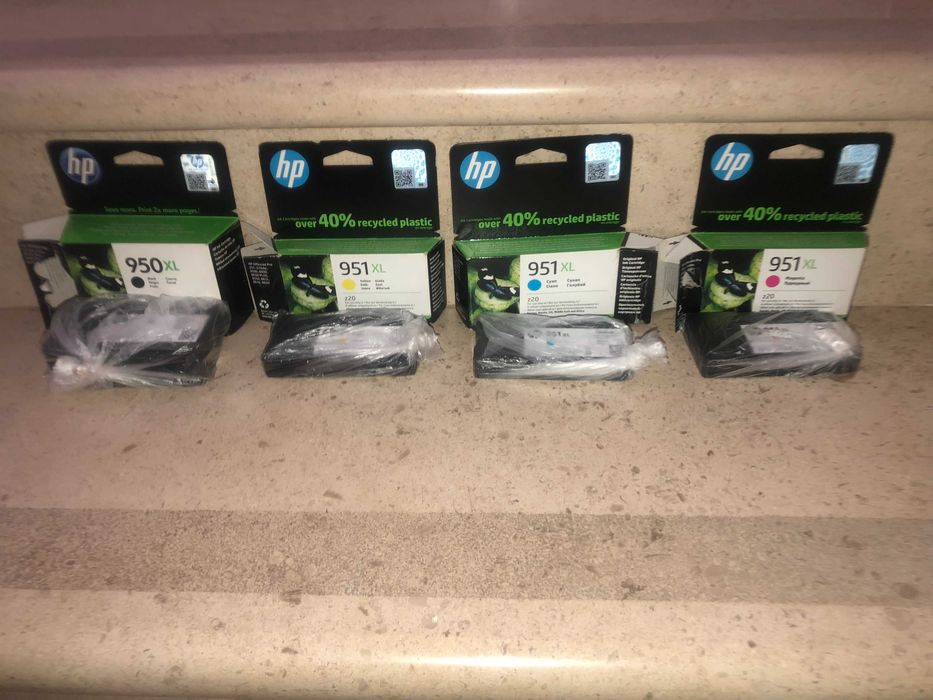 Tinteiros originais HP 950XL e HP 951XL