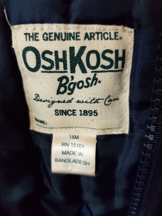 Полукомбінезон, комбінезон OshKosh, на 1 - 1,5 роки