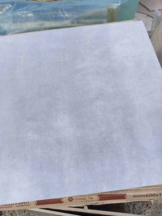 Матовая Cветло Серая Плитка на Пол и Стены Street Line 60x60 см