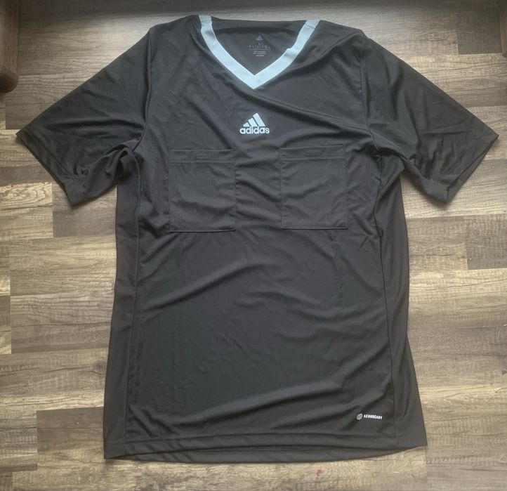 Koszulka sędziowska Adidas czarna/pomarańczowa