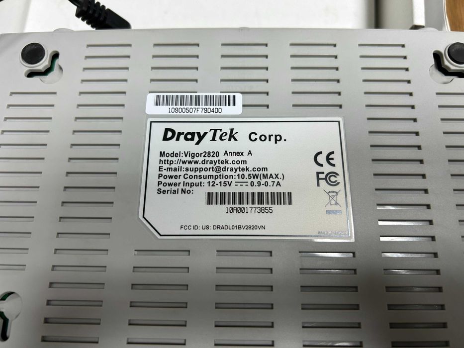 Firewall/router ADSL Vigor série 2820