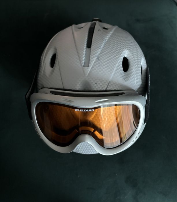 Kask narciarski + gogle Blizard 48-51 cm