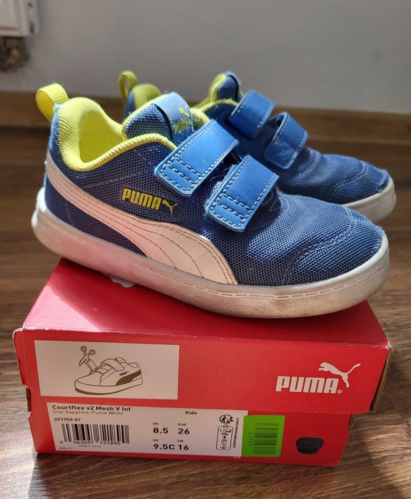 Wiosenne/letnie buty dziecięce Puma Courtflex v2 rozm. 26
