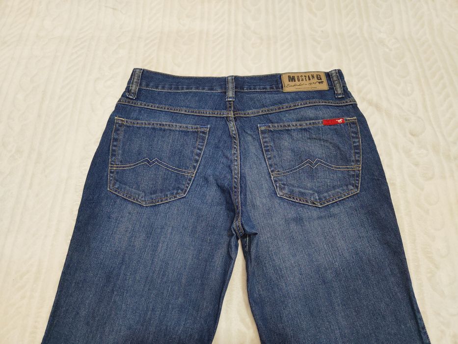 Mustang Tramper piękne spodnie Jeans W35 L32  około M