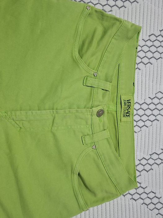 Calça / Jeans VERSACE I Ganga unisex Skinny Tasche  | ORIGINAIS | Novas | logótipo Versace em relevo e Medusa de metal em três dimensões