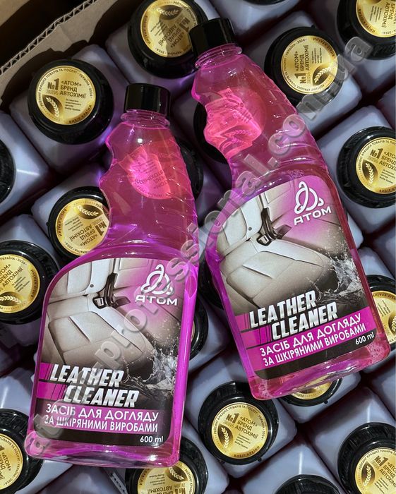 Засіб для догляду за шкіряними виробами ATOM “LEATHER CLEANER”,600мл