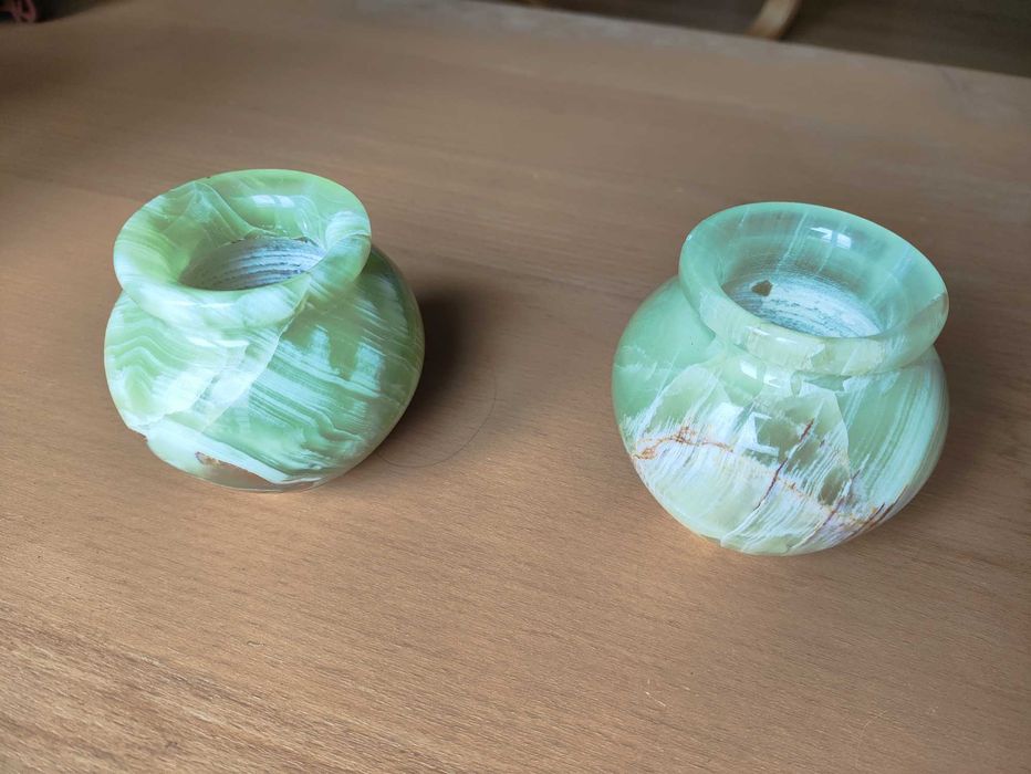 Mini Onyx Stone Jars