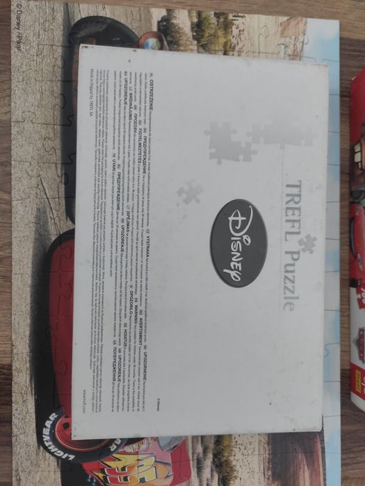 100 Puzzle Cars auta Disney Pixar - Trefl