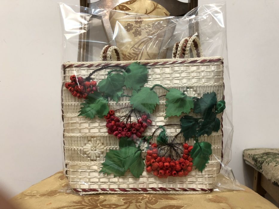 Сумка корзина летняя (Ручная работа)