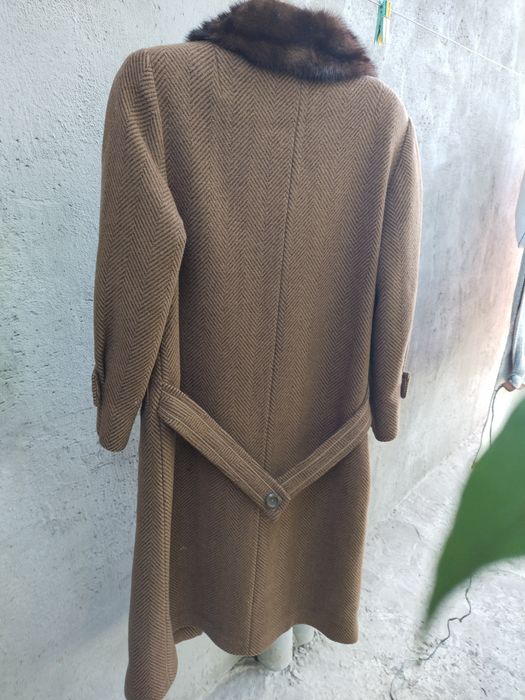 Зимове пальто з шерсті