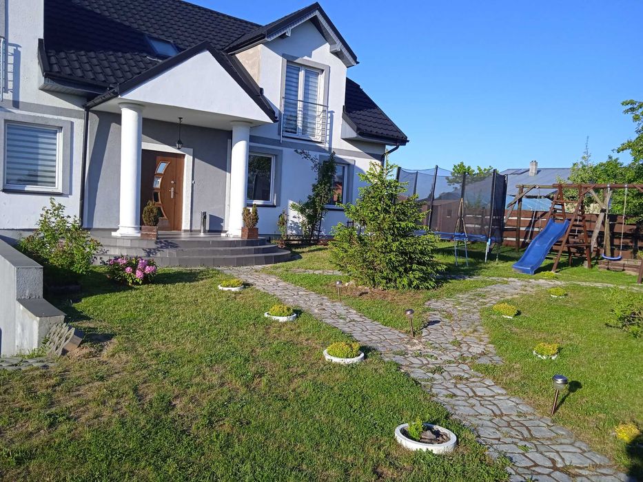 Nocleg Dom dla 20 osób urodziny weekend Kaszuby jacuzzi sauna ogrodowa