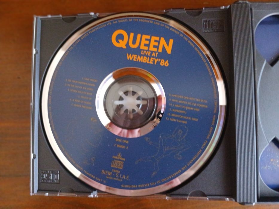 Queen live at Wembley'86 cd duplo