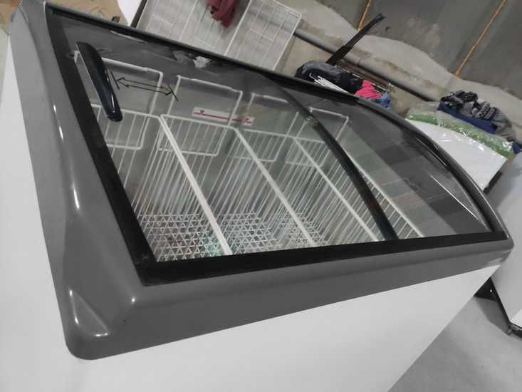 Якісні Морозильні ларі вітрини Juka 80-150см Сірі.Оплата частинами!