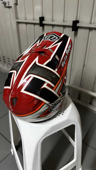 Capacete Troy Lee Designs - Tamanho XS/S
