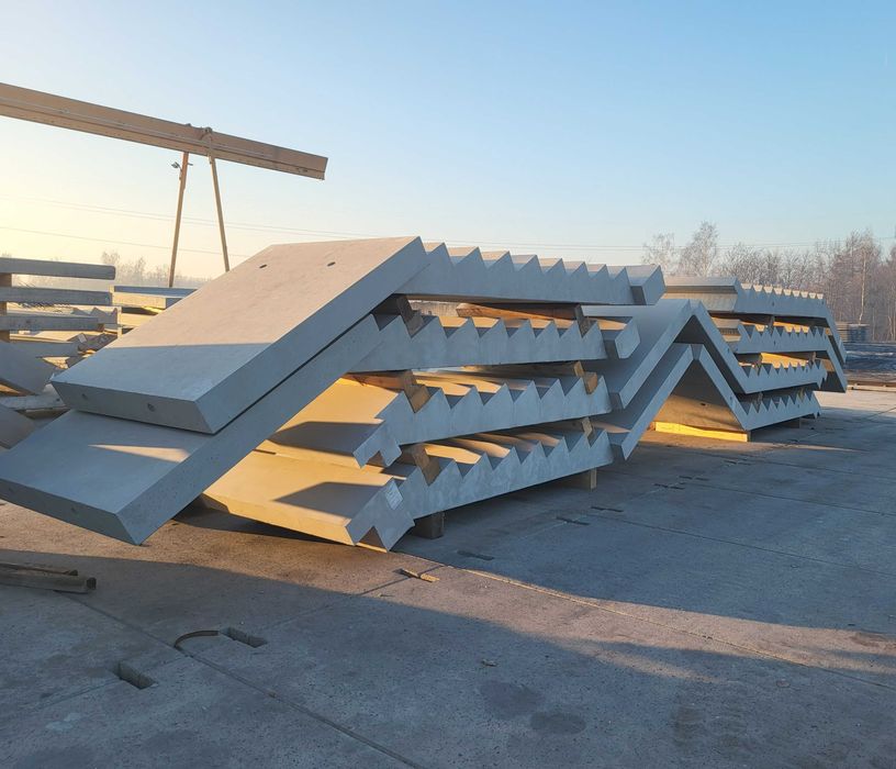 Schody prefabrykowane betonowe – Częstochowa