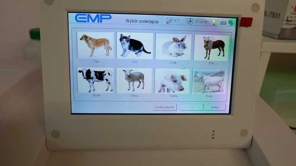 Analizator biochemiczny EMP-168.Weterynaryjny.