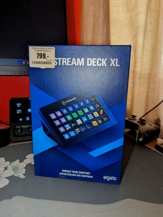 Elgato Stream Deck XL | 32 klawisze LCD | Pełen Zestaw Box | Stan BDB