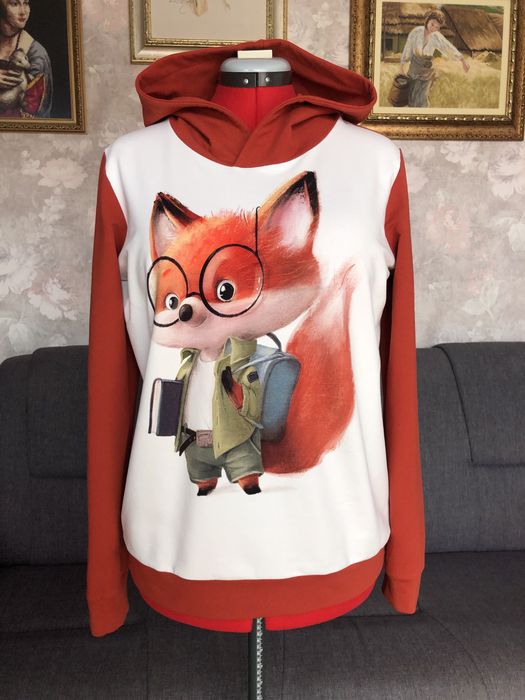 Bluza damska „Rudy lis”
