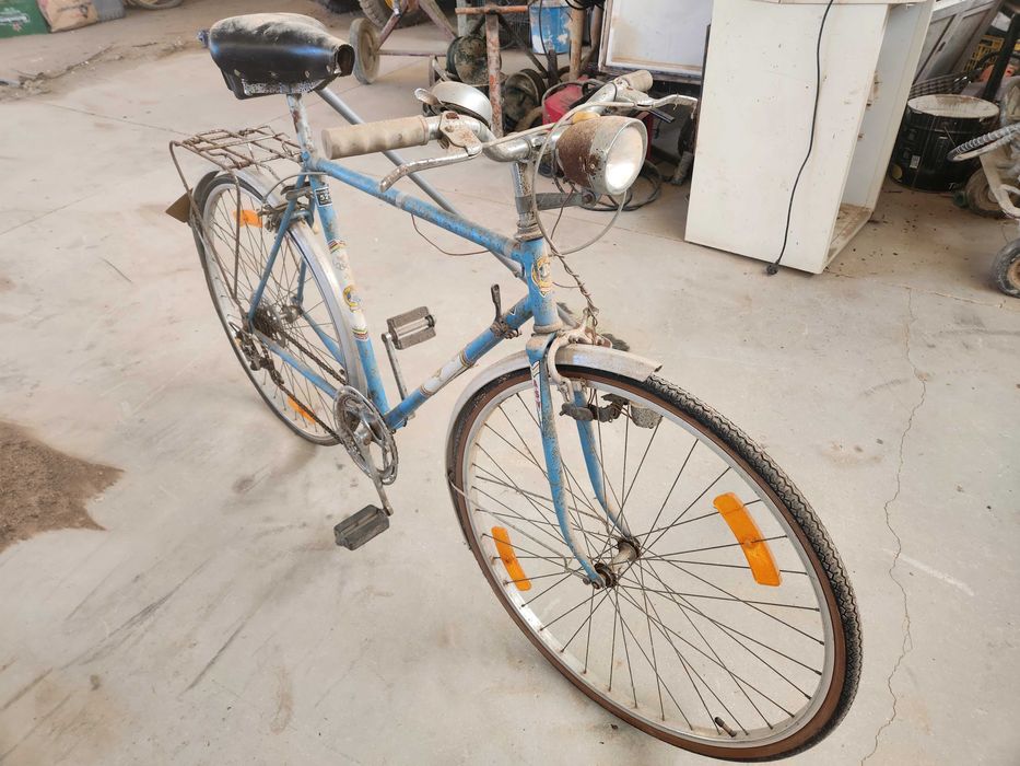 Bicicleta pasteleira.