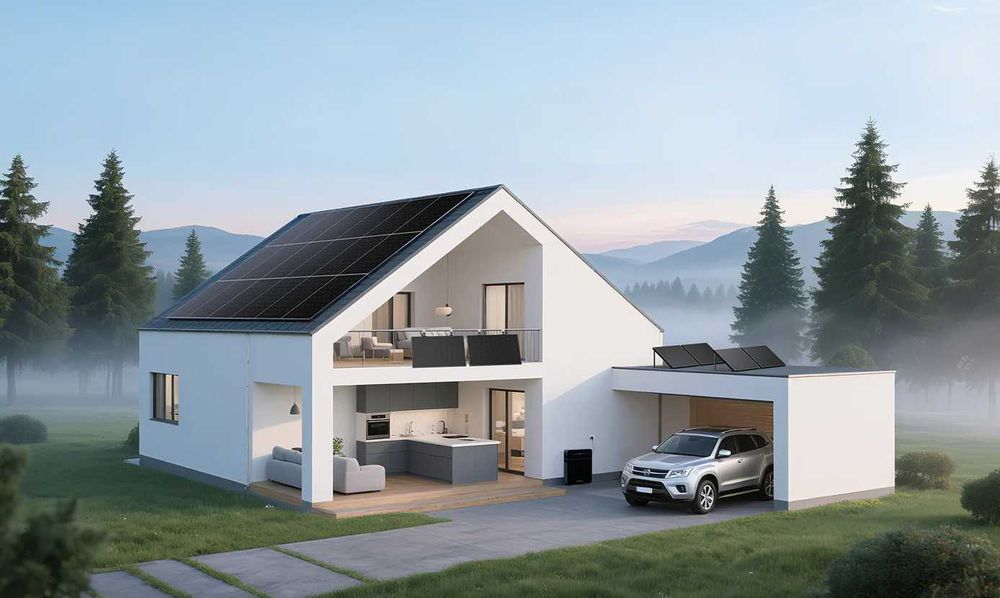 Bateria para painéis solares 5.12kwh, todos inversores ou micro-invers