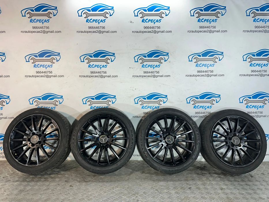 Conjunto Jantes 18 Originais AMG Mercedes Benz 5x112 7.5J ET52 A 176