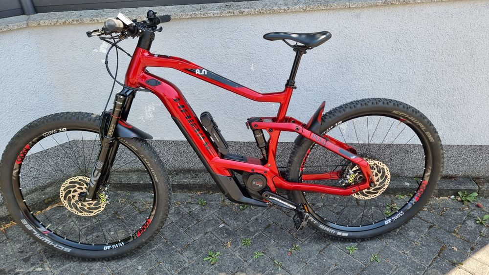 Rower elektryczny E bike Fully Haibike Full Nine 8.0 top