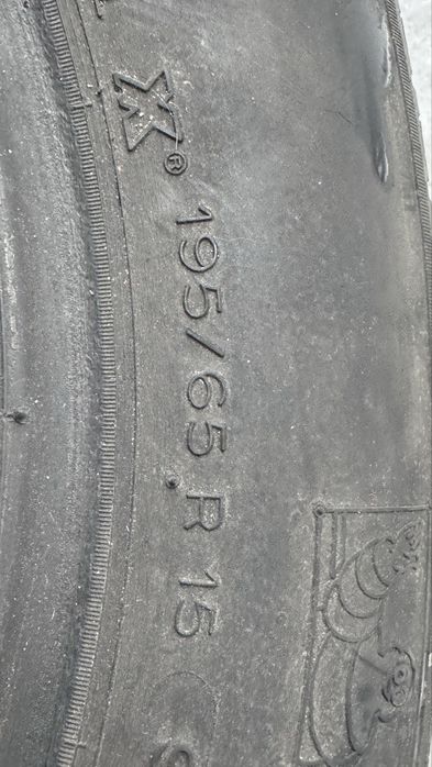 195 65 R15 Michelin пара летняя резина 195/65/15 лето