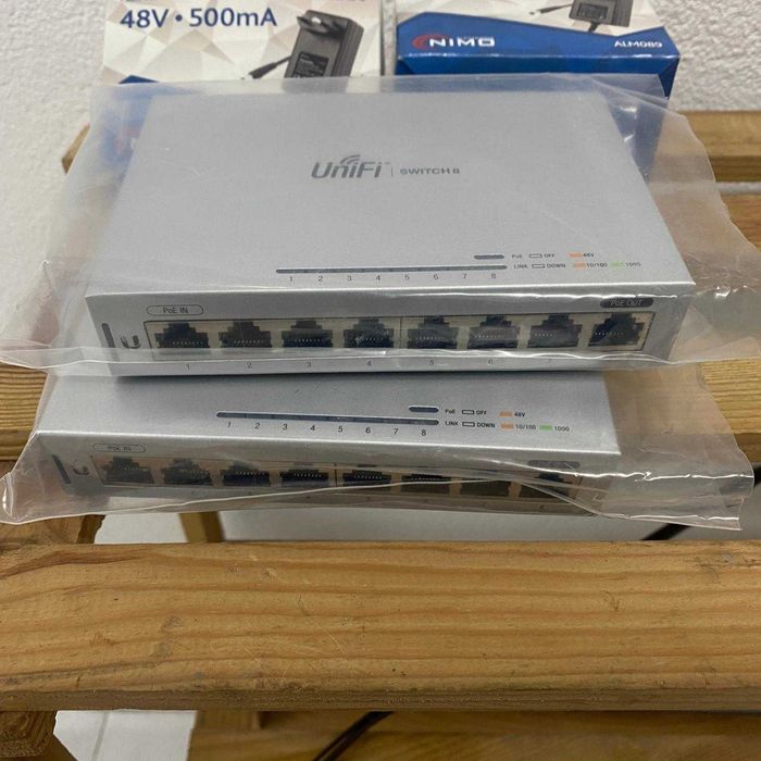 Unifi Switchs 8 portas