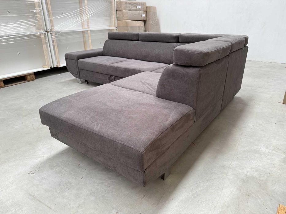 NOWY narożnik z funkcją spania + pojemnik OD RĘKI wyprzedaż -40%