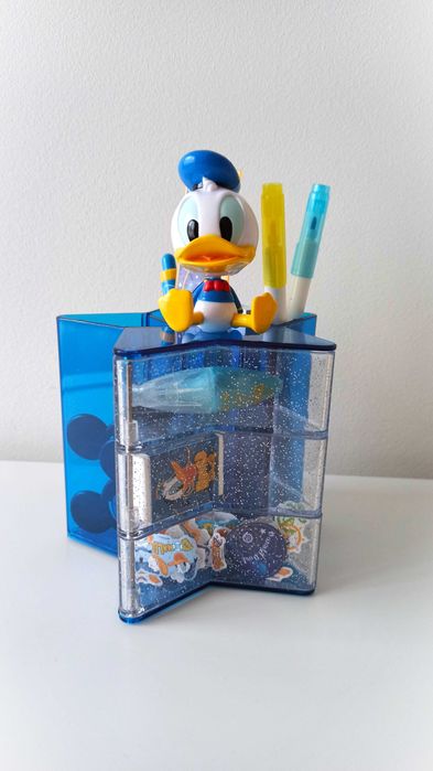 Disney Donald Duck - Obrotowy organizer biurkowy na przybory dziecięce