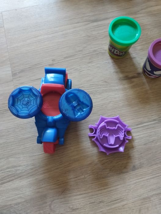 Ciastolina Play Doh Spiderman, Kapitan America, Avengers