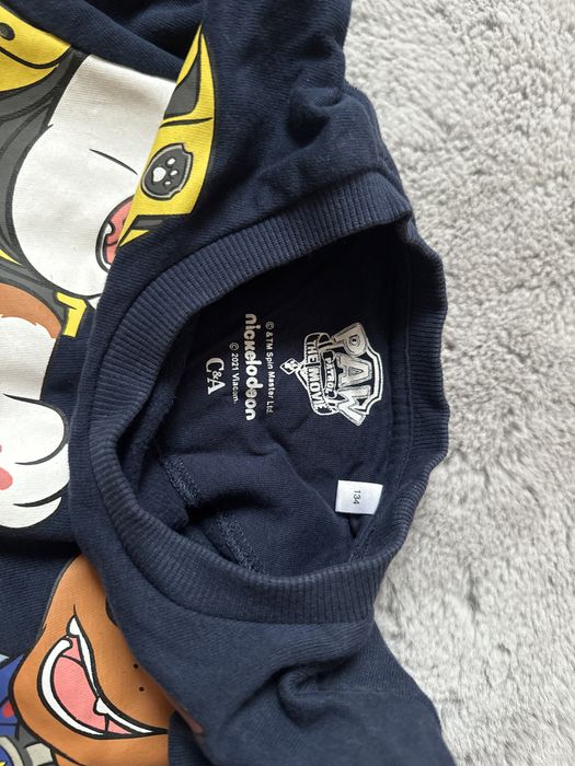 Bluza psi patrol rozmiar 134 c&a