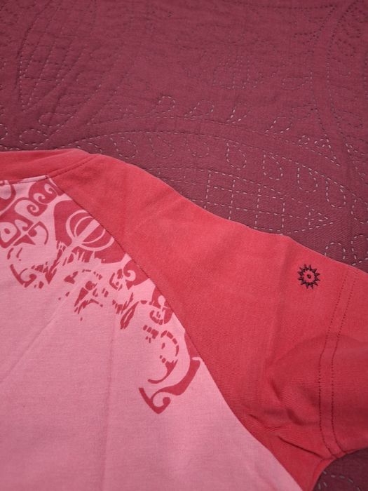 T-shirt Tribord Rosa e Vermelha