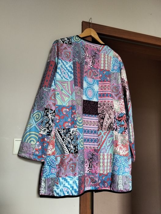 kurtka hippie płaszcz patchwork boho Nepal hipis