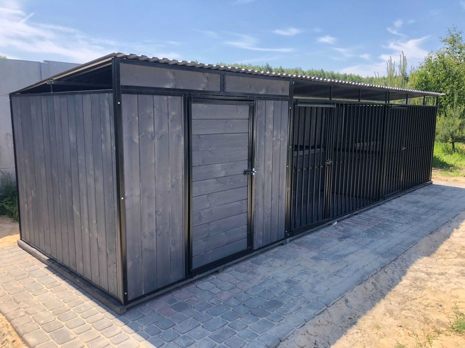 kojec dla psa solidny mocny czarny