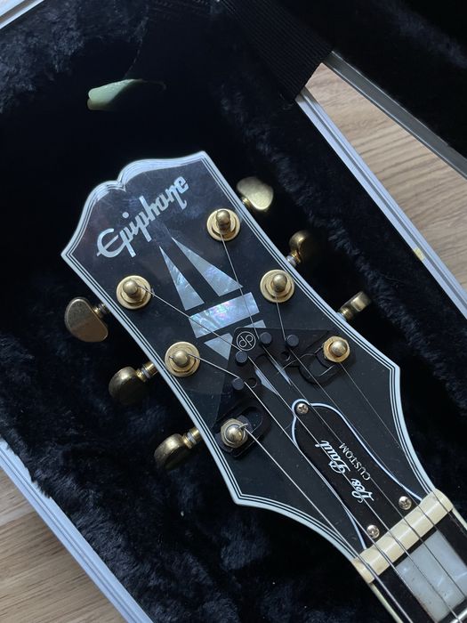 Guitarra epiphone les paul custom