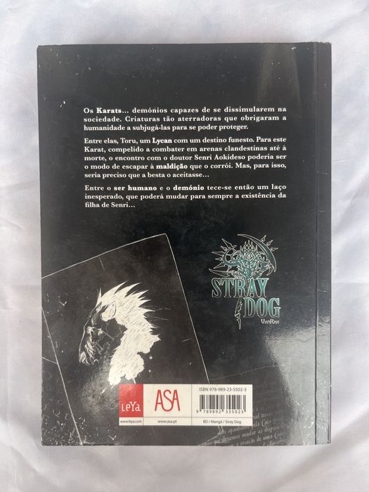 Livro manga “stray strong” novo