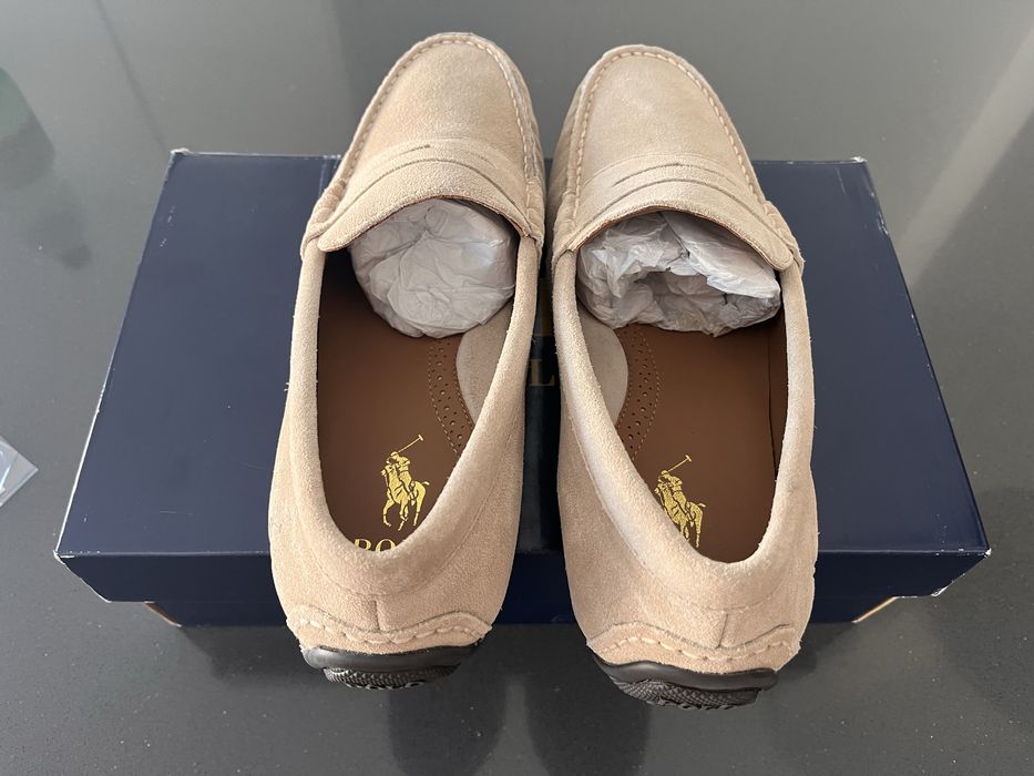 Sapatos Polo Ralph Lauren REYNOLD-SO-DRV Beije