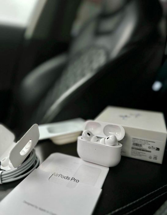 AirPods Pro 2 Apple 1:1, 2025, Чіп Airoha, Type-c, Lighting, ГАРАНТІЯ