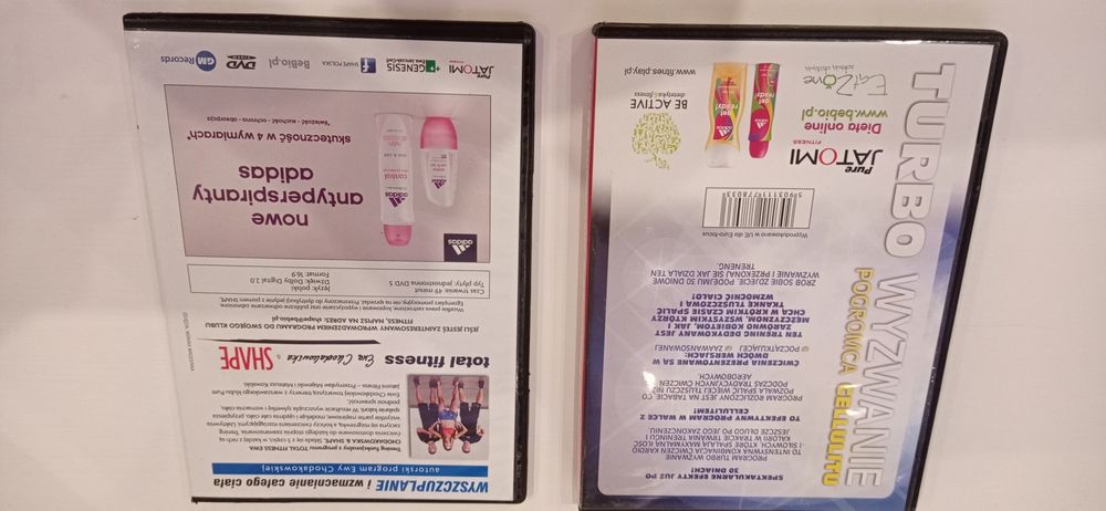 2 płyty Chodakowska turbo wyzwanie,shape