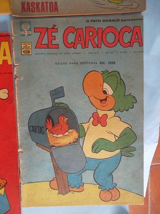 15 Revistas ZÉ CARIOCA , Lote desde o ano de 1962