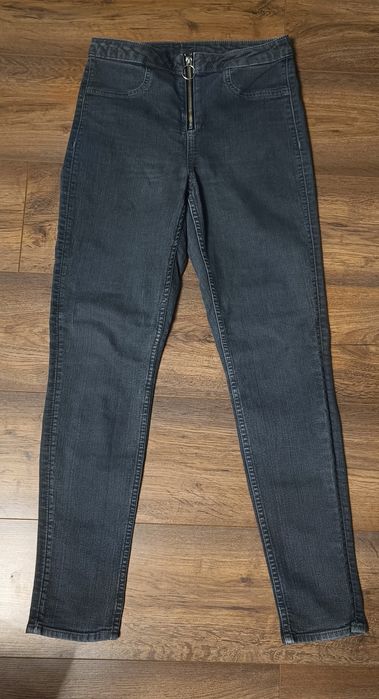 Szare spodnie na zamek H&M