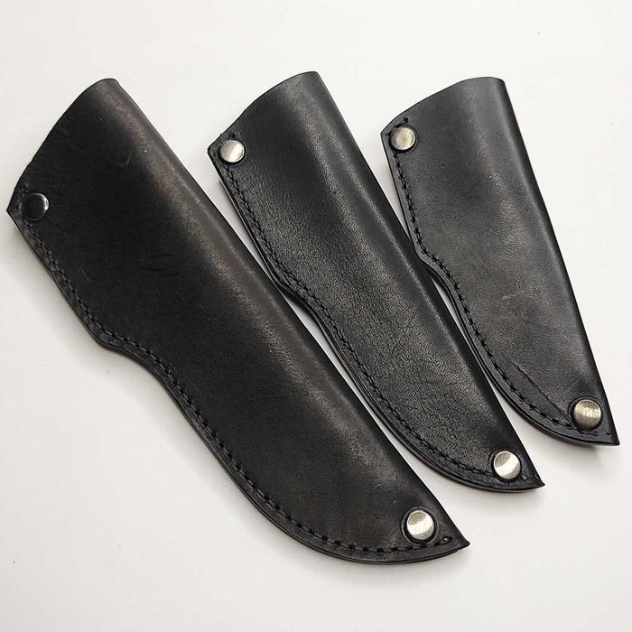 Ножны для охотничьих ножей из натуральной кожи.