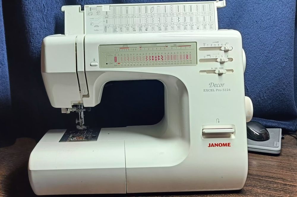 Продам електромеханічну швейну машинку Janome decor Excel pro