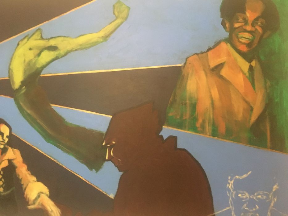 Quadro acrilico 190x100cm